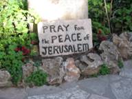 Pray for the Peace of Jerusalem