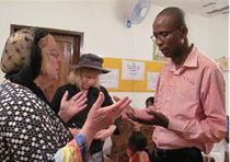 Praying in Seychelles